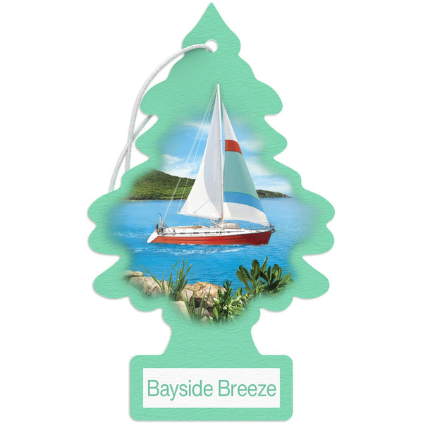 Air Freshener Bayside Breeze Fragrance - 2 pack - 3 count per pack plus 3 My Outlet Mall Resealable Storage Pouches