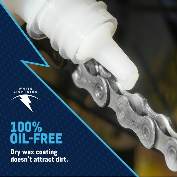 Clean Ride Self-Cleaning Bicycle Chain Lubricant - 1 pack - 2 oz per pack - plus 3 My Outlet Mall Resealable Storage Pouches