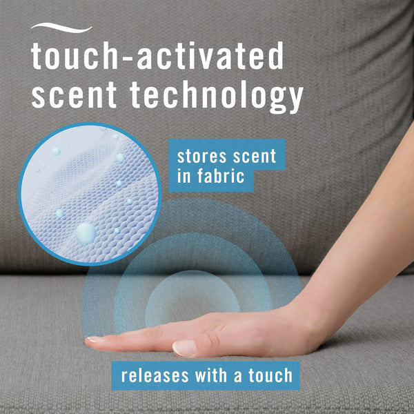 Unstopables Touch Fabric Spray and Odor Fighter, Breeze - 3 packs - 27 fl oz per pack - plus 3 My Outlet Mall Resealable Storage Pouches