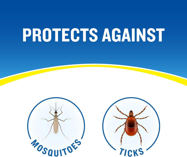 All Family Insect Repellent Deet-Free Lightweight Repels Mosquitoes Ticks up to 8 Hr - 2 packs - 4 oz per pack - plus 3 My Outlet Mall Resealable Storage Pouches