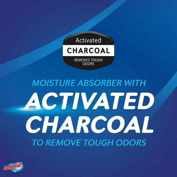 Moisture Absorber for Boats and RVs with Activated Charcoal, Fragrance Free -  2 packs - 18 oz per pack plus 3 My Outlet Mall Resealable Storage Pouches
