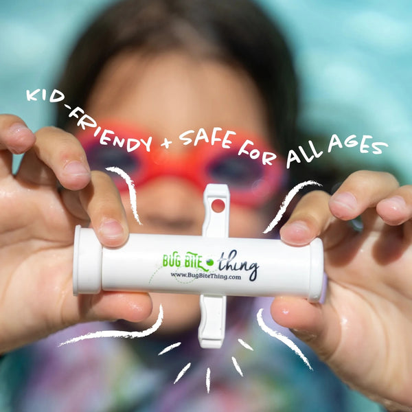 Natural Bug Bite Relief and Removal Tool - 2 packs - plus 3 My Outlet Mall Resealable Storage Pouches