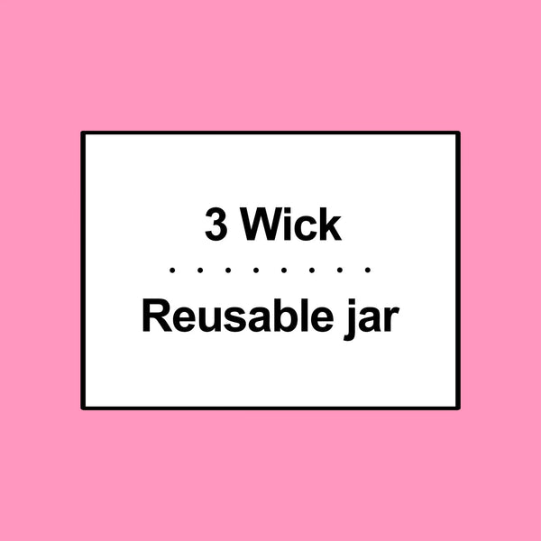 3-Wick Ombre Wrap Frosted Berry Cupcakes Candle - 1 pack - 14 oz per pack - plus 3 My Outlet Mall Resealable Storage Pouches