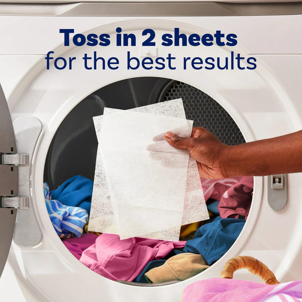 Fabric Softener Dryer Sheets, April Fresh Scent - 3 packs - 120 Count - plus 3 My Outlet Mall Resealable Storage Pouches