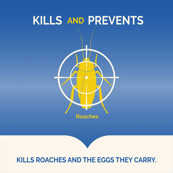 Ultra Liquid Roach Bait, Roach Killer, Kills Roaches & the Eggs They Carry -  3 packs - 3 count per pack plus 3 My Outlet Mall Resealable Storage Pouches