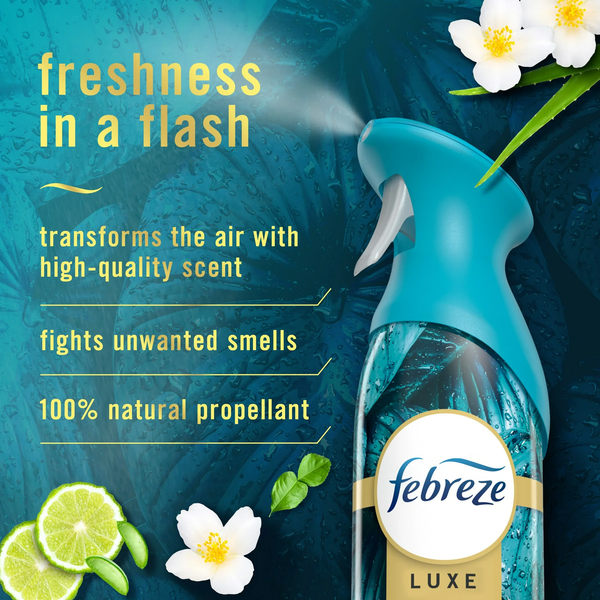 Air Freshener Spray, Odor-Fighting Room Spray, Rainforest - 1 pack - 8.8 oz per pack - plus 3 My Outlet Mall Resealable Storage Pouches