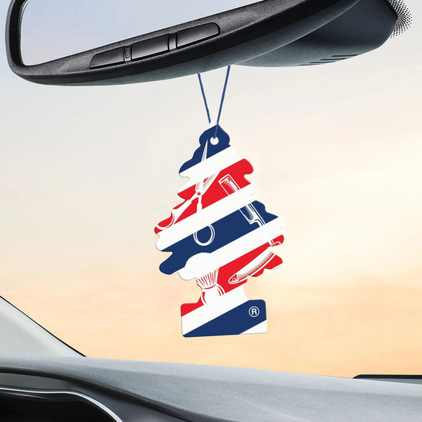 Air Freshener Fresh Shave Fragrance, 3 Count - 1 pack - plus 3 My Outlet Mall Resealable Storage Pouches