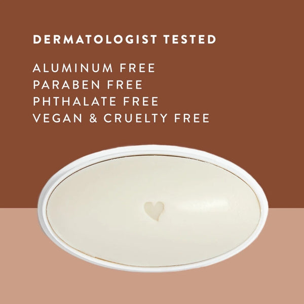 Deodorant, Aluminum Free, Coconut & Vanilla, Deodorant for Women and Men - 1 pack - 2.65 oz per pack - plus 3 My Outlet Mall Resealable Storage Pouches