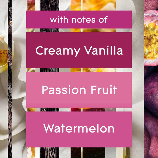 Plug-ins Scented Oil, Vanilla Passion Fruit, Infused with Essential Oils - 2 packs -plus 3 My Outlet Mall Resealable Storage Pouches
