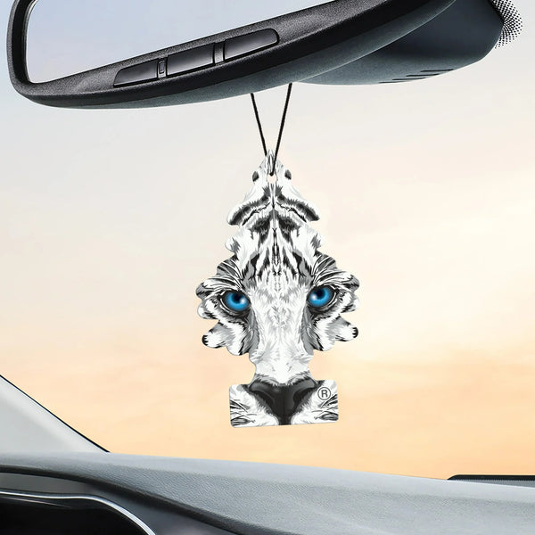 Air Freshener White Tiger Fragrance 3 count - 1 pack - plus 3 My Outlet Mall Resealable Storage Pouches