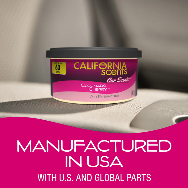 Can/Hidden Air Freshener Coronado Cherry Scent - 1 pack - plus 3 My Outlet Mall Resealable Storage Pouches