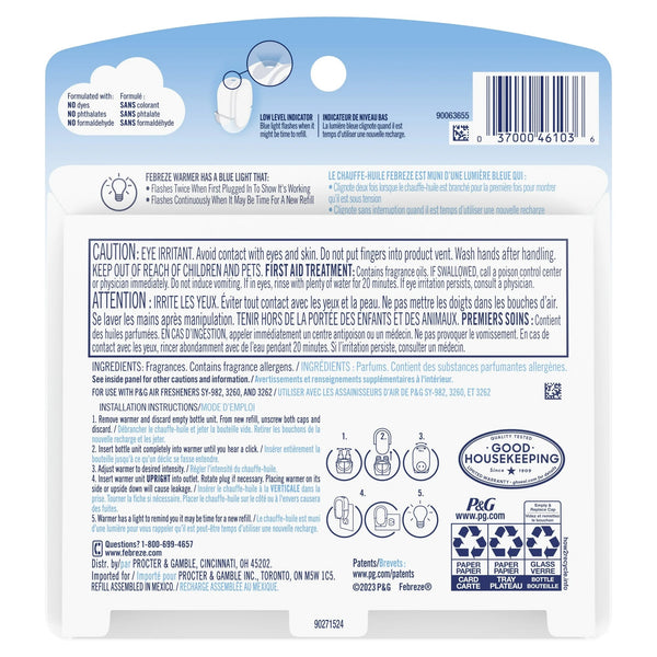 Plug In Air Freshener, Odor-Fighting Scented Oil Refill, Hawaiian Aloha Scent - 1 pack - 2 count per pack - plus 3 My Outlet Mall Resealable Storage Pouches
