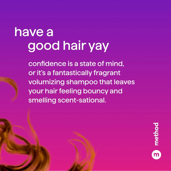 Volumizing Shampoo, Pure Peace - 1 pack - 14Fl oz per pack - plus 3 My Outlet Mall Resealable Storage Pouches