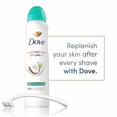 Advanced Care Women's Antiperspirant Deodorant Dry Spray Coconut Water & Lime - 3 packs - 3.8 oz per pack - plus 3 My Outlet Mall Resealable Storage Pouches