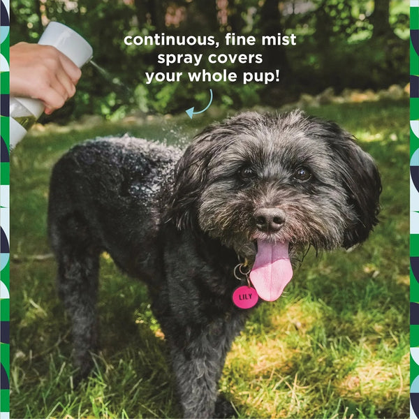 Unlimited Spray Flea & Tick Daily Treatment for Dogs - 2 packs - 10 oz per pack - plus 3 My Outlet Mall Resealable Storage Pouches