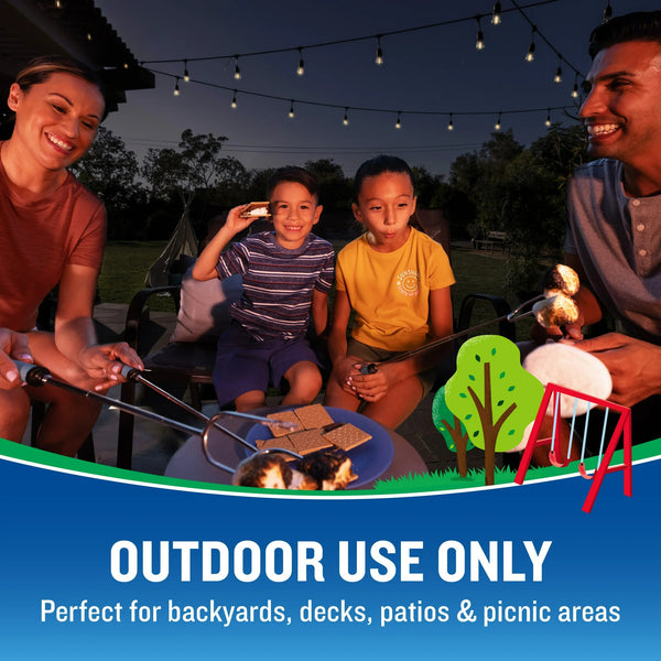 Backyard Bug Control Outdoor Fogger - 1 pack - 16 oz per pack - plus 3 My Outlet Mall Resealable Storage Pouches