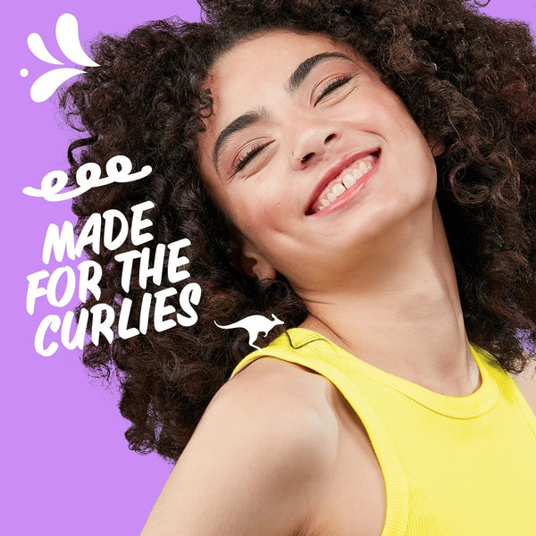 Miracle Curls Leave-in Detangling Milk, for Curly Hair Types Paraben Free - 1 pack - 6.7Fl oz per pack - plus 3 My Outlet Mall Resealable Storage Pouches