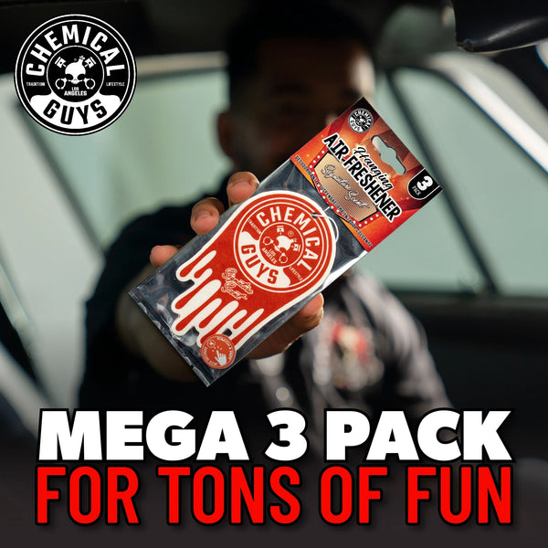 Hanging Air Freshener, Signature Scent - 1 pack - 3 count per pack - plus 3 My Outlet Mall Resealable Storage Pouches
