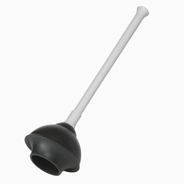 Toilet Plunger Drain Plunger with White Twist Caddy Storage Holder - 2 packs - plus 3 My Outlet Mall Resealable Storage Pouches
