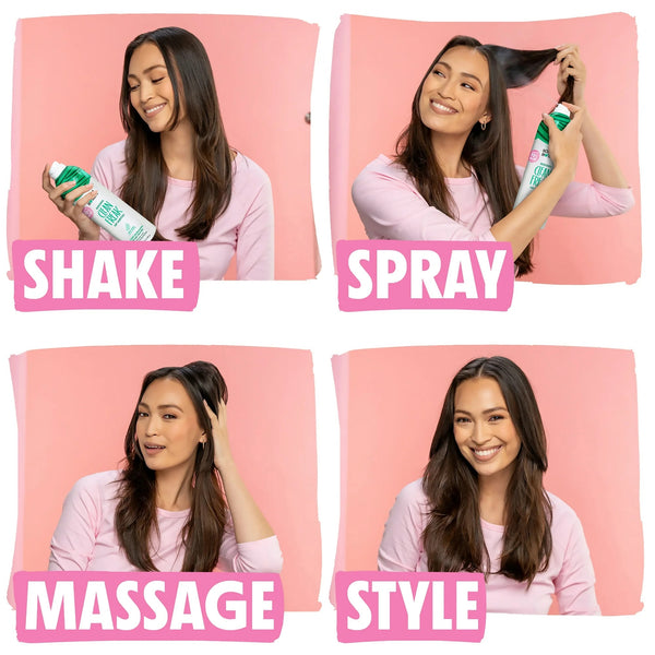 Beach Babe Jumbo Dry Shampoo - 3 packs - 12 oz per pack - plus 3 My Outlet Mall Resealable Storage Pouches