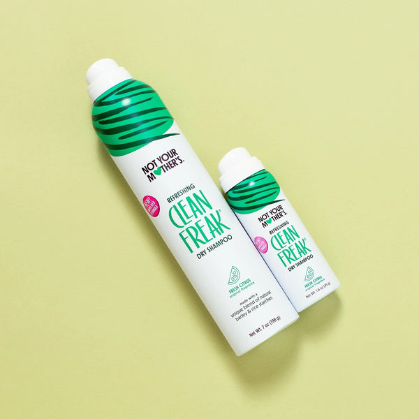Clean Freak Refreshing Dry Shampoo - 2 packs - 7 oz per pack - plus 3 My Outlet Mall Resealable Storage Pouches