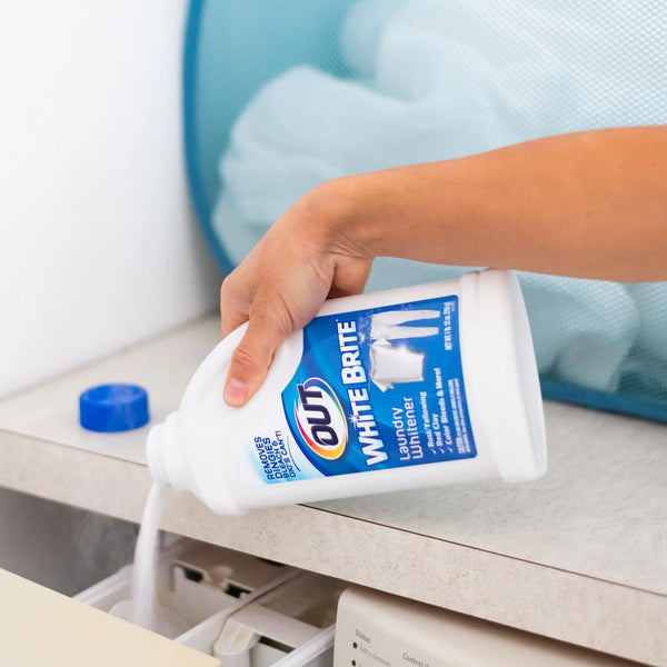 White Brite Laundry Whitener - 2 packs - 28 oz per pack - plus 3 My Outlet Mall Resealable Storage Pouches