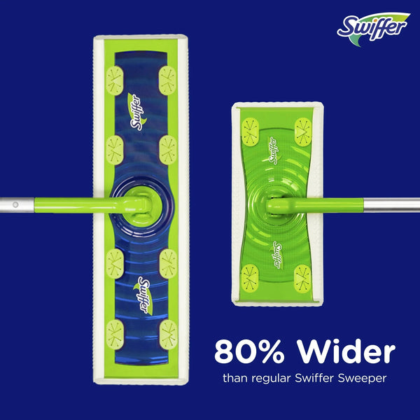 Sweeper XL 2-in-1 Dry + Wet Floor Mopping and Sweeping Kit, Multi-Surface Floor Cleaning Kit - 1 pack - plus 3 My Outlet Mall Resealable Storage Pouches