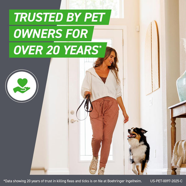 FRONTLINE Plus Flea and Tick Treatment for Dogs