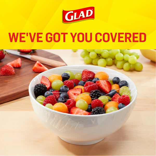 Cling N Seal Plastic Food Wrap - 1 pack -  200 sq ft Roll per pack - plus 3 My Outlet Mall Resealable Storage Pouches
