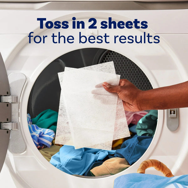 Fabric Softener Dryer Sheets, Cool Cotton Scent - 2 packs - 240 Count - plus 3 My Outlet Mall Resealable Storage Pouches