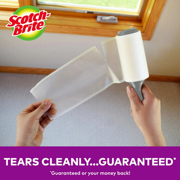 Extra Sticky Pet Lint roller - 1 Pack - 90 sheets per Roller - plus 3 My Outlet Mall Resealable Storage Pouches