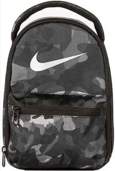 Nike Insulated Lunch Bag Black Camo