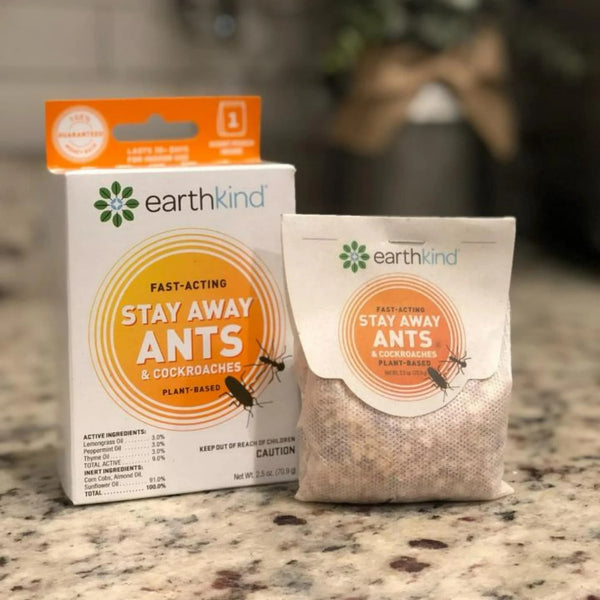 Stay Away Ant & Roach Natural Repellent, Pest Repellent - 1 pack - 2 Count - plus 3 My Outlet Mall Resealable Storage Pouches