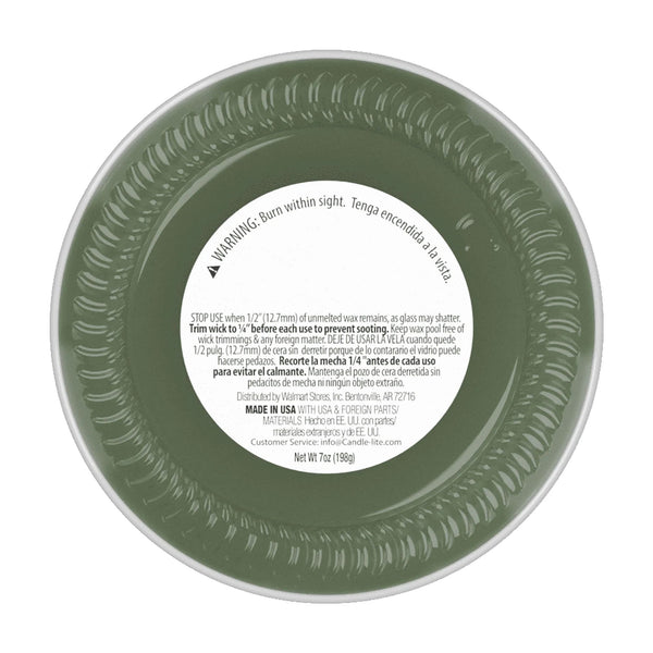 Alpine Forest Scented Single-Wick Glass Jar Candle with Twist Lid - 2 packs - 7 oz per pack - plus 3 My Outlet Mall Resealable Storage Pouches