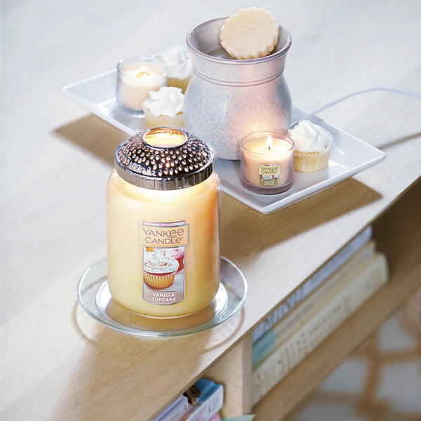 Candle Vanilla Cupcake Original Large Scented Jar Candle - 1 pack - 22 oz per pack - plus 3 My Outlet Mall Resealable Storage Pouches