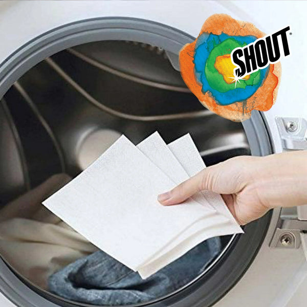 Color Catcher, Laundry Dye-Trapping Sheets -  2 Packs- 24 Sheets per pack plus 3 My Outlet Mall Resealable Storage Pouches