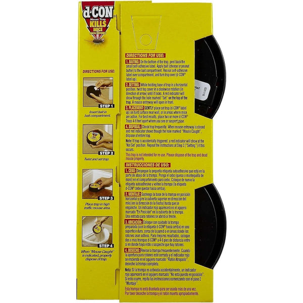 No View, No Touch Covered Mouse Trap - 1 pack - plus 3 My Outlet Mall Resealable Storage Pouches
