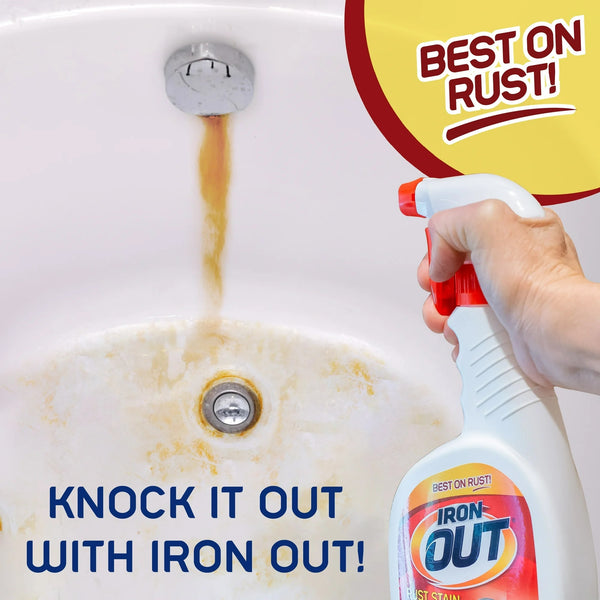 Rust Stain Remover Spray Gel - 1 pack - 24 oz per pack - plus 3 My Outlet Mall Resealable Storage Pouches