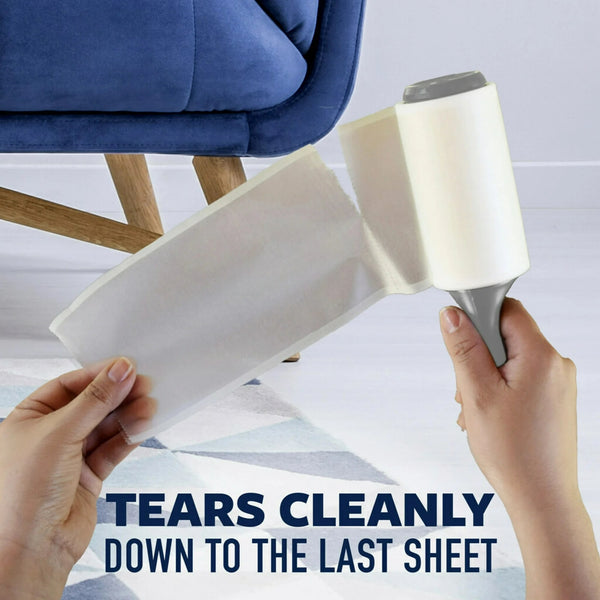Everyday Clean Lint Roller 100 Sheets - 3 packs - plus 3 My Outlet Mall Resealable Storage Pouches