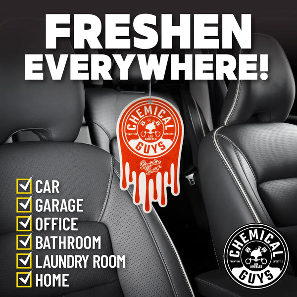 Hanging Air Freshener, Signature Scent - 1 pack - 3 count per pack - plus 3 My Outlet Mall Resealable Storage Pouches