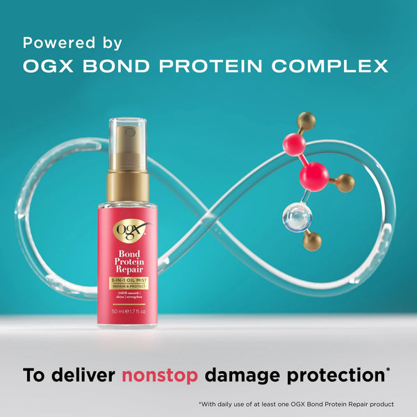 Repair & Protect Bond Protein Repair 3-in-1 Oil Mist - 1 pack - 1.7Fl oz per pack - plus 3 My Outlet Mall Resealable Storage Pouches