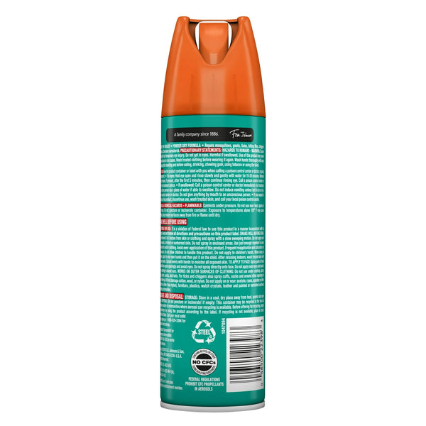FamilyCare Insect Repellent I Aerosol, Smooth & Dry Mosquito Bug Spray Repellent, 15% Deet Formula - 1 pack - 4 oz per pack - plus 3 My Outlet Mall Resealable Storage Pouches
