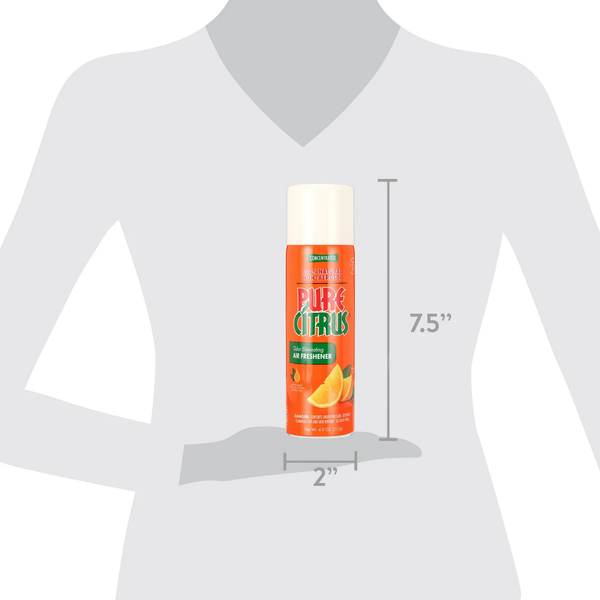 Citrus Orange Air Freshener -  1 pack - 4 oz per pack plus 3 My Outlet Mall Resealable Storage Pouches