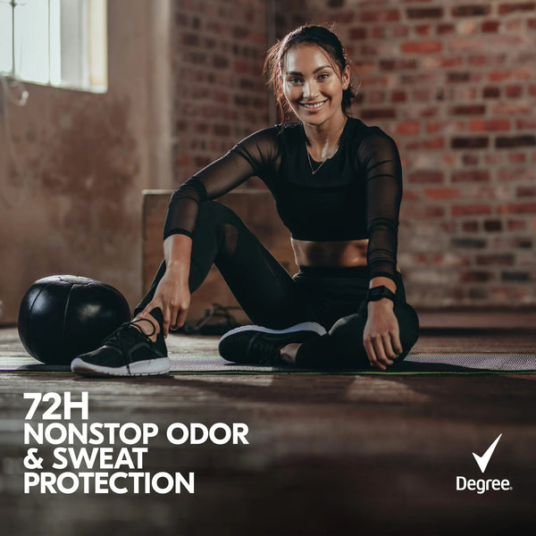 Advanced Long Lasting Women's Antiperspirant Deodorant Dry Spray, Sheer Powder - 3 packs - 3.8 oz per pack - plus 3 My Outlet Mall Resealable Storage Pouches