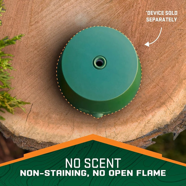 Realm Zone Mosquito Repellent Refill Cartridge, 40 Hour Protection Per Refill - 1 pack - plus 3 My Outlet Mall Resealable Storage Pouches