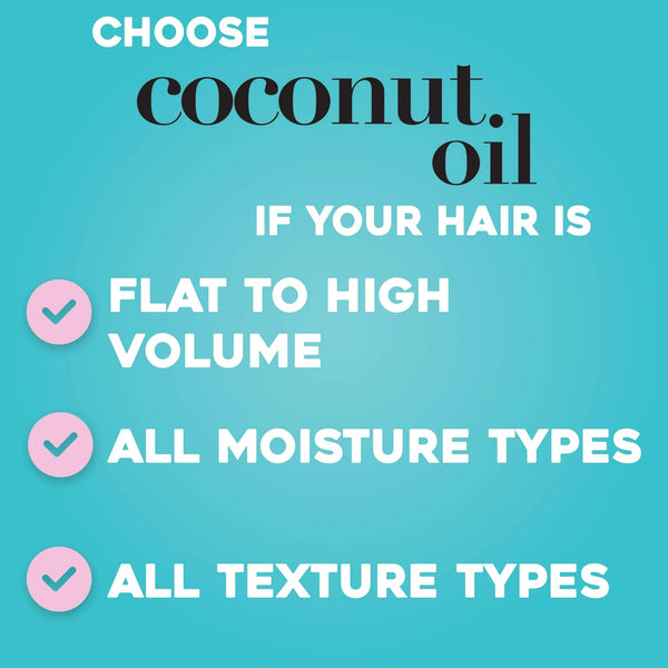 Nourishing + Coconut Oil Weightless Hydrating Oil Hair Mist, Leave-In Treatment - 1 pack - 4Fl oz per pack - plus 3 My Outlet Mall Resealable Storage Pouches