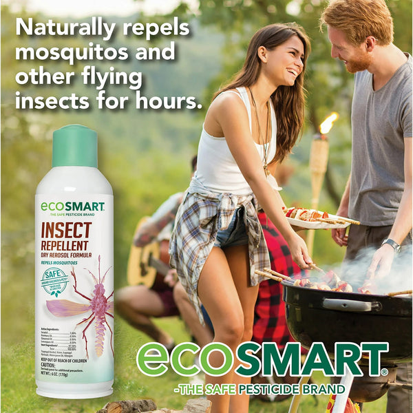 Natural Insect Repellant Aerosol - 1 pack - 6 oz per pack - plus 3 My Outlet Mall Resealable Storage Pouches