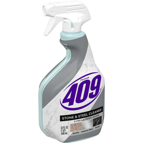 Stone and Steel Cleaner, Spray Bottle - 1 pack - 32 oz per pack - plus 3 My Outlet Mall Resealable Storage Pouches
