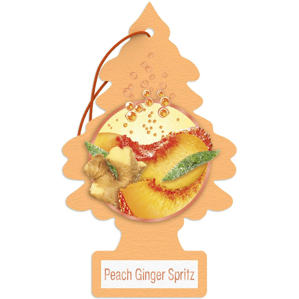 Air Freshener Peach Ginger Spritz Fragrance 3 count - 2 packs - plus 3 My Outlet Mall Resealable Storage Pouches