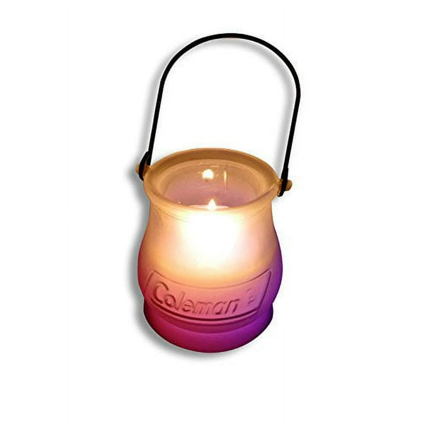 Color Changing LED Citronella Outdoor Scented Candle - 2 packs - 8 oz per pack - plus 3 My Outlet Mall Resealable Storage Pouches